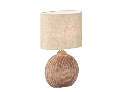 Produktbild von FISCHER & HONSEL Tischleuchte TOBSE LBH 23x13x36 cm braun Tischlampe