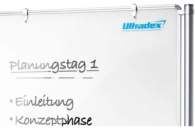 Produktbild von Flipchart-Blockhalter für Aluminium-Rahmen