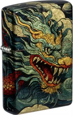 Produktbild von ZIPPO Feuerzeug COLORFUL DRAGON DESIGN 60007436