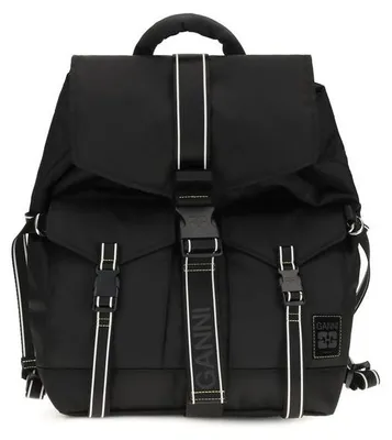 Produktbild von Ganni Rucksack aus Polyamid in Schwarz C2010002_099