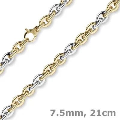 7-5mm-Phantasie-Armband-aus-585-Weißgold-21cm
