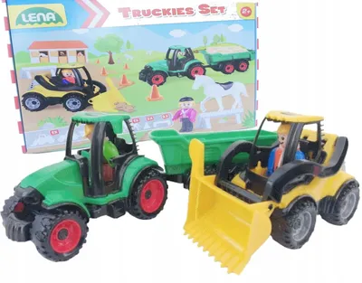 Image de Lena Truckies Ensemble Véhicules Agricoles Accessoires Ferme