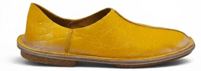 Zdjęcie produktu dla MOMA 36533-YEL-SLIP – damskie baleriny z żółtej skóry