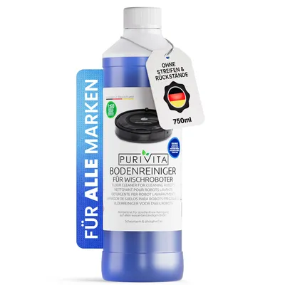 Produktbild von PURIVITA® Wischroboter Bodenreiniger Konzentrat, 750 ml Frischeduft
