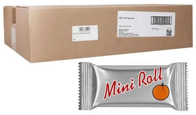 Produktbild von Seghers Mini Roll Aprikose 80x25g