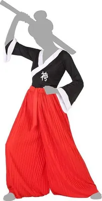 Produktbild von Atosa Japanisches Kampfkunstkostüm Weiß M-L Weiß M-L