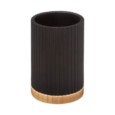 Produktbild von Zahnputzbecher NATUREO, schwarz