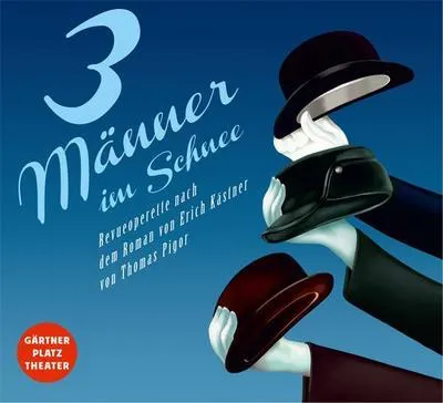Produktbild von Drei Männer im Schnee, Audio-CD