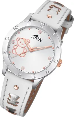 Produktbild von Lotus Kinderuhr Armbanduhr Bärchen 18657/A Lederband