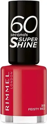 Obrázok produktu pre 60 Seconds Super Shine lak na nechty pre ženy 8 - 313 Feisty Red