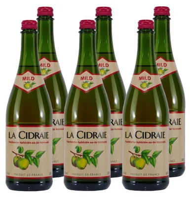 Produktbild von La Cidraie Cidre - Mild (6 x 0,75L)