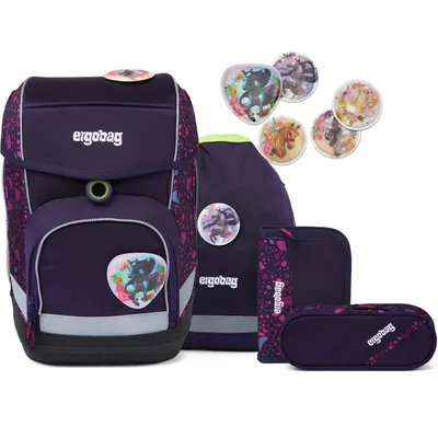 Produktbild von Ergobag Cubo PferdeflüstBärer Schulranzen Set 5tlg.
