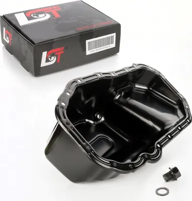 Produktbild von Ölwanne Ölbehälter Stahlwanne Ölablassschraube Dichtring für VW Polo V 1.6 6C 6R