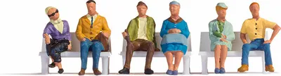 Immagine prodotto di NOCH Persone sedute, N (1:160), Multicolore