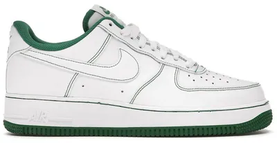 Obrázek produktu pro Nike Air Force 1 Low, barva bílá a světle zelená - velikost EU 42,5