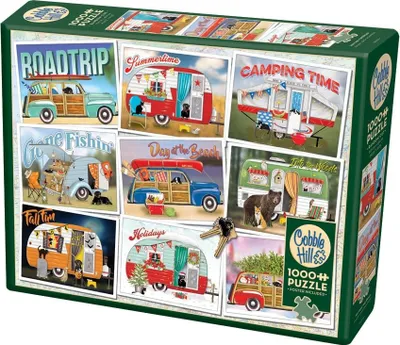 Produktbild von Cobble Hill Puzzle Hitting the Road - 1000 Teile Puzzle