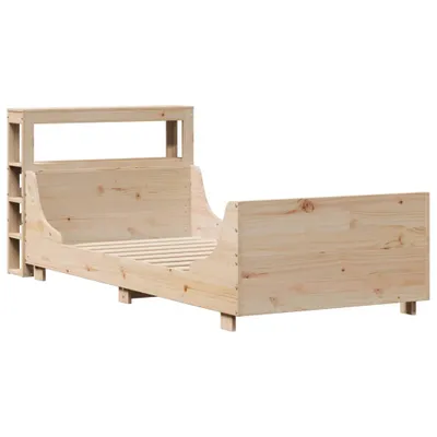 Produktbild von Massivholzbett ohne Matratze 75x190 cm Kiefernholz