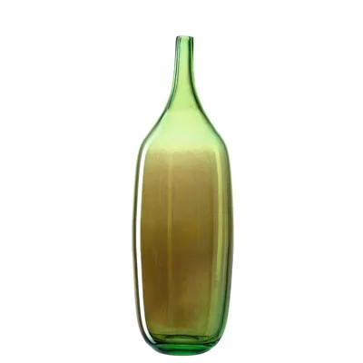 Obrázek produktu pro LEONARDO 020820, Váza ve tvaru lahve, Sklo, Zelená, Lesklý, Tabulka, Vnitřní