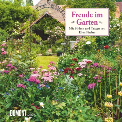 Produktbild von DUMONT - Freude im Garten 2025 Broschürenkalender 2025, 30x30cm, Wandkalender mit informativen und poetischen Gartentexten, mit Schulferien und Jahresübersicht 2026