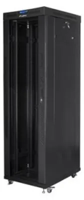 Zdjęcie produktu dla Lanberg FF01-6642-23BL, Stojak wolnostojący, 42U, 1200 kg, 92 kg, Czarny