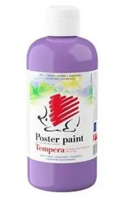 Tempera, 500 ml, ICO "Ježko", fialová