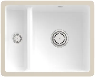 Produktbild von Villeroy & Boch Keramikspüle 675801RW, Subway 60 XU Unterbauspüle - inkl.