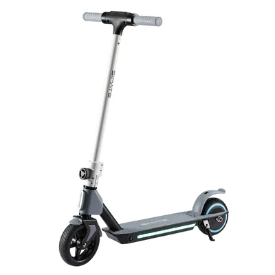 Obrázek produktu pro SIMATE S2 Skládací dětská elektrická koloběžka 6,5palcová kola, 14 km/h, 130 W, max. 70 kg, LCD displej, lehká a ekologická, černá