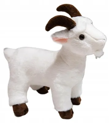 Image de Peluche Granda Chèvre Blanche Grande 40 cm