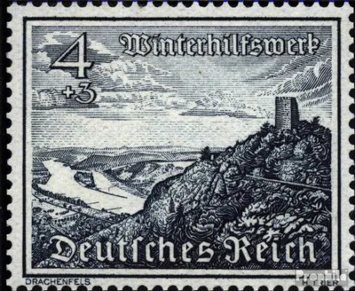 Produktbild von Briefmarken Deutsches Reich 1939 Mi 731 mit Falz Winterhilfswerk: Bauwerke
