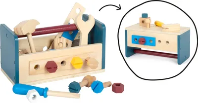 Produktbild von Werkzeugkasten und Werkbank „Workshop“