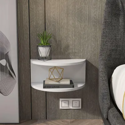 Immagine prodotto di Skye Decor, Bella - White, comodino, bianco, truciolato, 45 x 19,6 x 23,8 cm