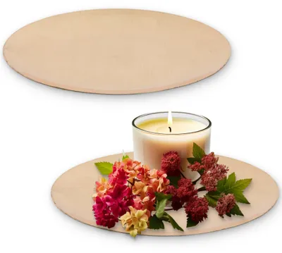 Image de Assiettes décoratives 33 cm set de 2 en or pour l'intérieur & l'extérieur