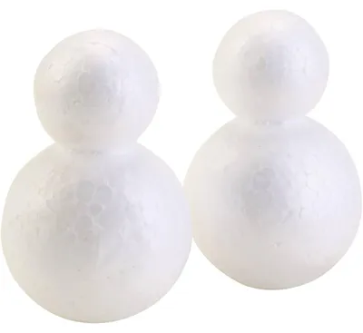 Produktbild von Styroporfiguren, H 6.5 cm, 50 Stk/ 1 Pck [HOB-752430]