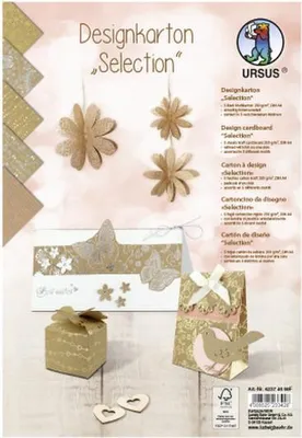 Produktbild von URSUS Designkarton ""Selection"", Sortierung