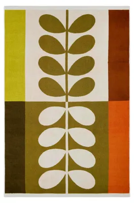 Produktbild von Badetuch, kariert, Hasel-Ocker, 100 x 150 cm