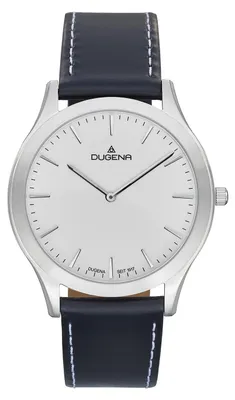 Produktbild von Dugena 4460906 Herren-Armbanduhr, Edelstahl-Gehäuse, Leder-Armband