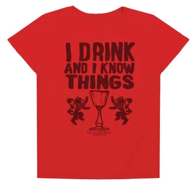 Produktbild von Game Of Thrones - T-Shirt für Damen TV37537 (XL) (Rot)