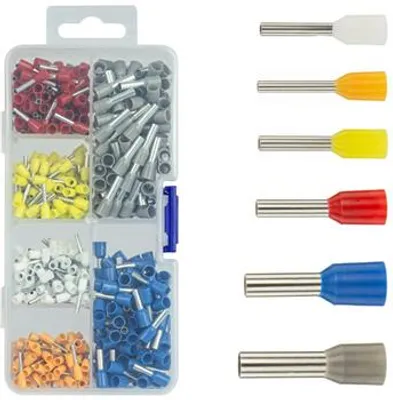 Obrázek produktu pro Set Dutinek izolovanáných 0,5mm - 4,0mm balení 600ks