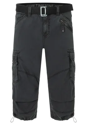 Produktbild von Timezone Shorts 3/4 Cargo Hose loose fit Mid Waist Pants Größe: 30W