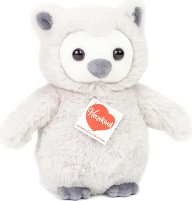 Image de Teddy Hermann Hibou Olivia, doudou, peluche, animal de la forêt, peluche, 19 cm, 939412