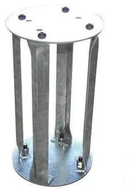 Obrázek produktu pro Kotva do země pro pružinové houpadlo - 400 x 200 x 20 mm - Pozinkovaná ocel - Příslušenství dětských hřišť
