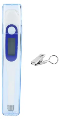 Zdjęcie produktu dla Elektroniczny termometr LCD do mierzenia temperatury zwierząt, przeznaczony dla bydła, owiec, koni, świń, psów