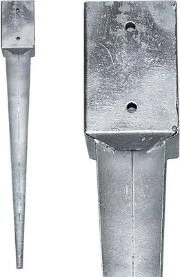 Produktbild von Einschlaghülse Bodenhülse 750 mm Einschlagbodenhülse Bodenanker 91 x 91 mm
