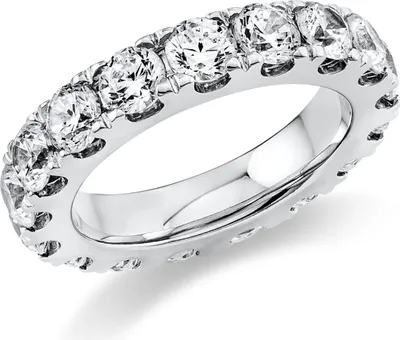 Produktbild von Memoire Ring aus 950 Platin 16 Brillanten 3,73ct TW-SI B:4,2mm Innenumfang 52mm  Ø16.6mm