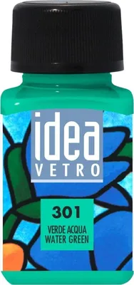 Immagine prodotto di Maimeri Idea Vetro Vernice Acqua Verde 301 60 ml 1 pz