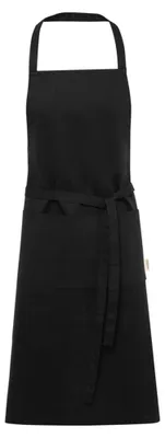Image de Floso - Tablier « Odisha », Coton PF5040 (taille unique) (noir)