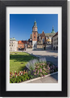 Produktbild von Bild 20x30 MDF-Rahmen, Wandkunst Krakau Polen