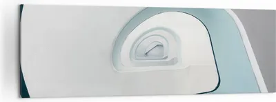 Produktbild von Bild auf Leinwand - Leinwandbild - Einteilig - Dreidimensional Modern Spirale - 160x50cm - Wand Bild - Wanddeko - Wandbilder - Leinwanddruck - Bilder - Wanddekoration - Leinwand bilder - AB160x50-4693