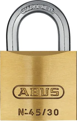 Produktbild von ABUS Hängeschloss 45/30, messingfarben, 4-teilig (1 Set)