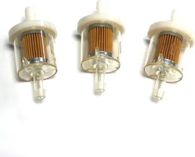 Produktbild von 3x Kraftstofffilter Benzinfilter Aufsitzmäher Rasentraktor viele Motoren Ersetzt für Briggs & Stratton 691035 493629 695666 AM1008356